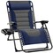 Best Choice Products Oversized Padded Zero Gravity Chair, Folding Outdoor Patio Recliner w/ Side Tray